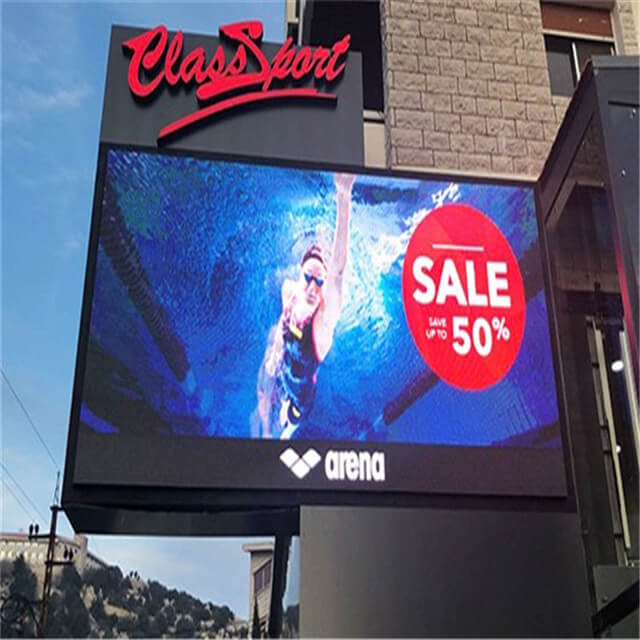 IExterior Full Color LED Display Outdoor Advertising , P4 RGB HD Rental LED Display Screen