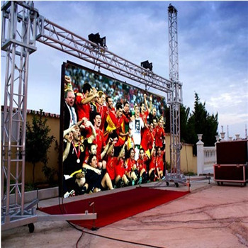 P4.81 Outdoor SMD LED Display 1800cd/m2 , High Brightness LED Video Billboard