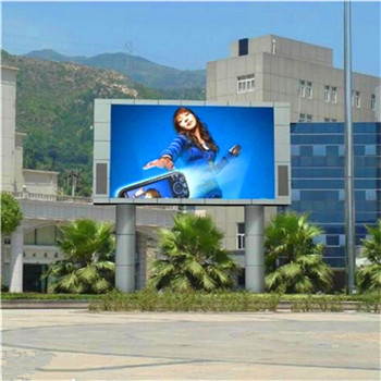 IP65 Outdoor Advertising LED Display , Custom LED Display 80mm Slim Convenient