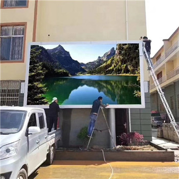 Fixed Outdoor Digital Advertising Screens 5000CD/Sqm Brightness With Alimunum Cabinet