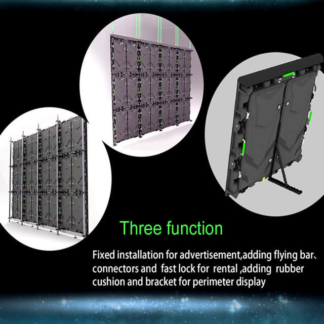 Fixed Outdoor Digital Advertising Screens 5000CD/Sqm Brightness With Alimunum Cabinet