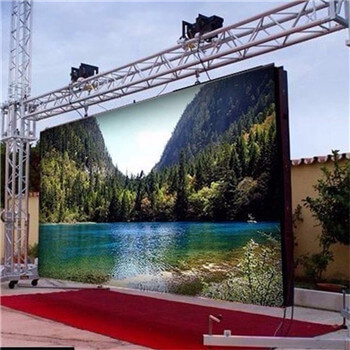 High quality SMD3535 P6mm outdoor fixed LED video wall LEd screen.